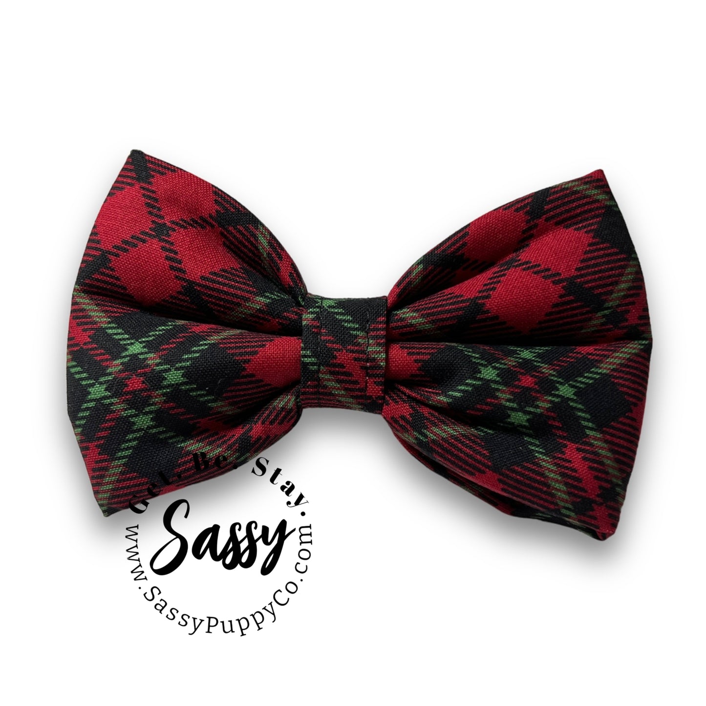 Christmas Plaid Phat-Tie