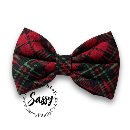 Christmas Plaid Phat-Tie