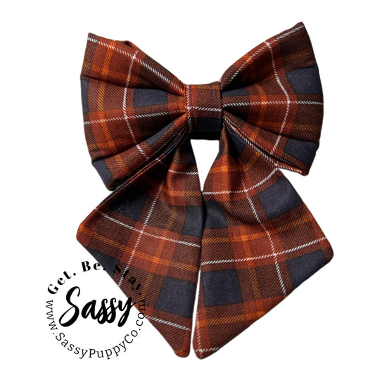 Autumn Plaid Phat-Tie