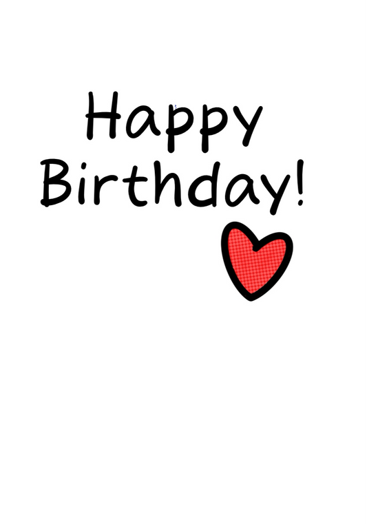 Bullie Birthday Mini Card & Sticker Set