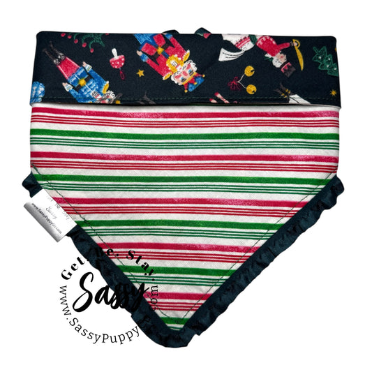 Nutcracker Night Fancy Reversible Snapdana™ – Handmade Winter Edition