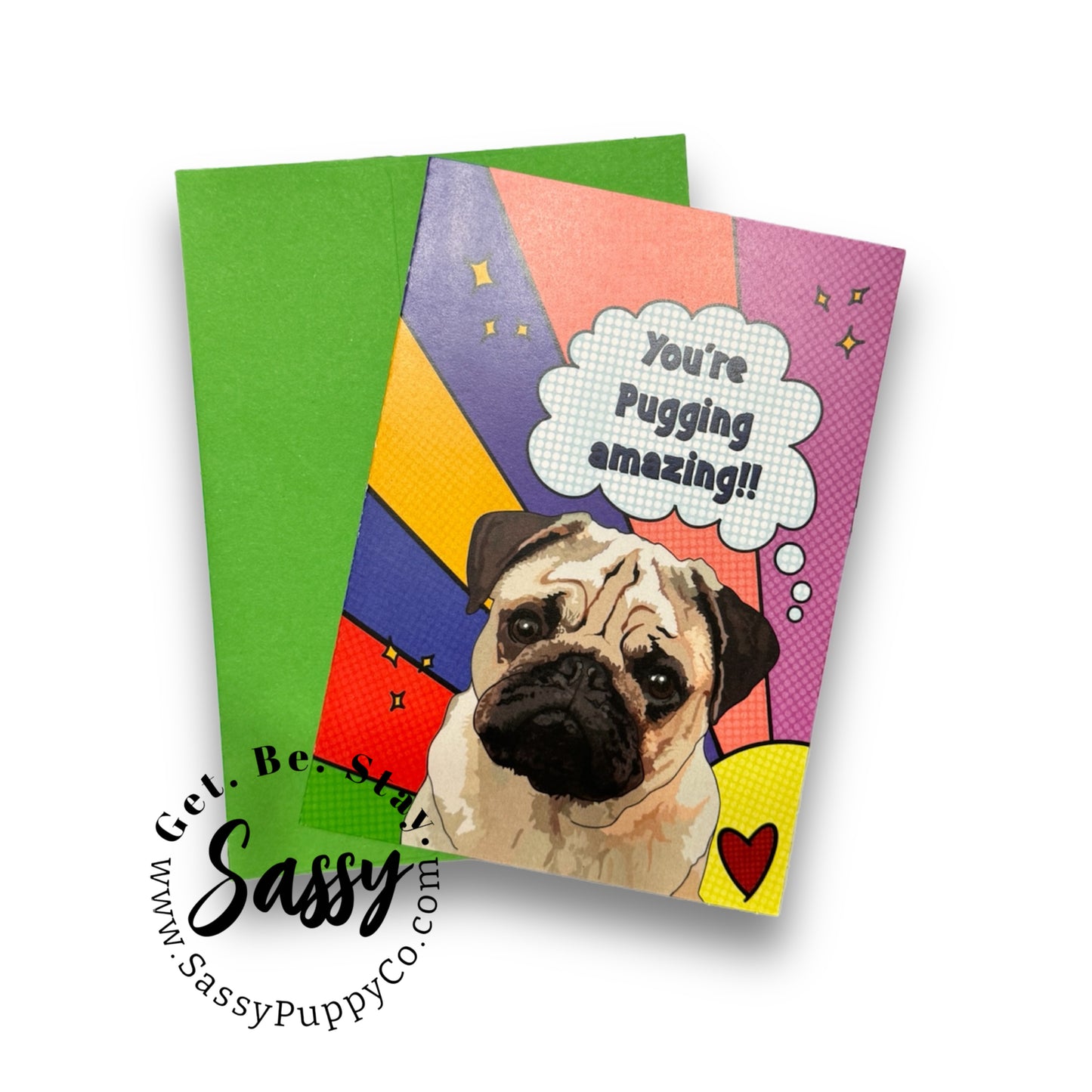Pugging Amazing Card 5” x 7”