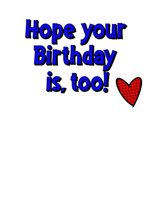 Life Is Golden 5” x 7” Birthday Card