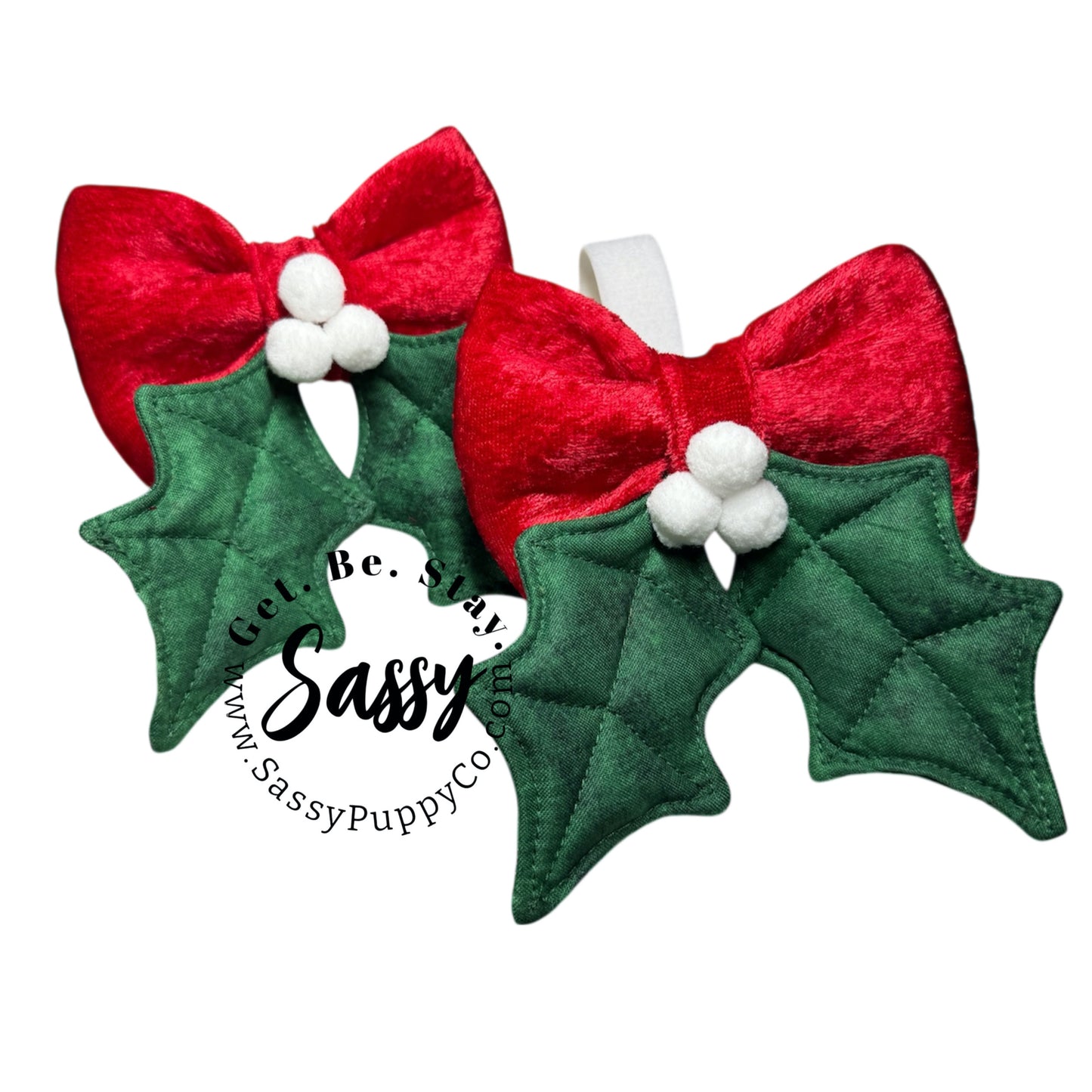 Christmas Kisses Phat-Tie