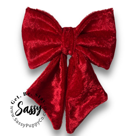 Red Velvet Fancy Phat-Tie