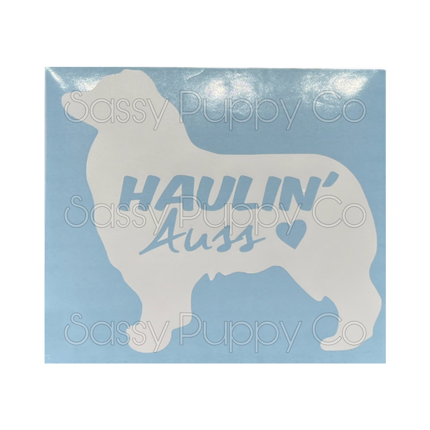 Haulin' Auss Decal