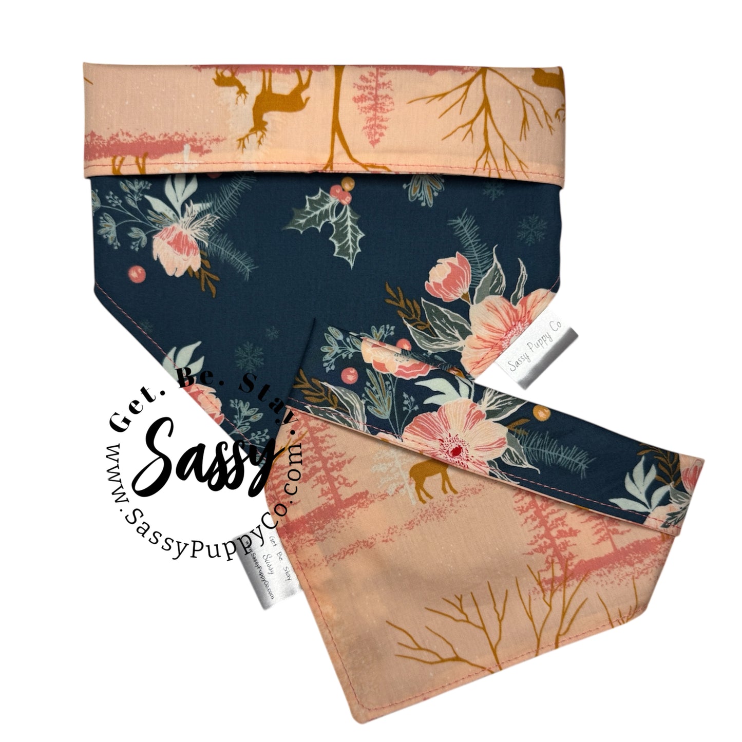 Winter Rosewood Reversible Snapdana™ – Handmade Winter Edition