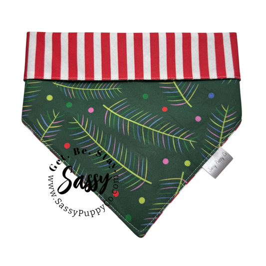 Candy Cane Pines Reversible Snapdana™️