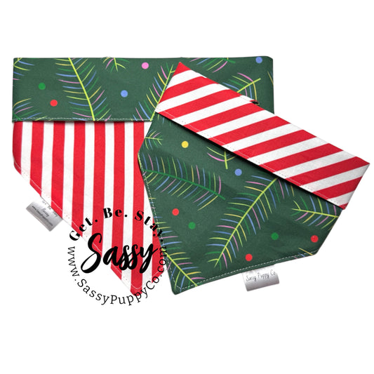 Candy Cane Pines Reversible Snapdana™️