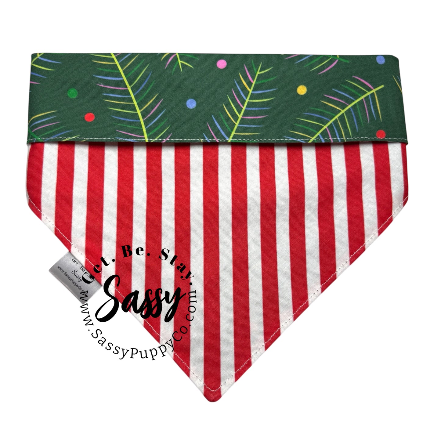 Candy Cane Pines Reversible Snapdana™️