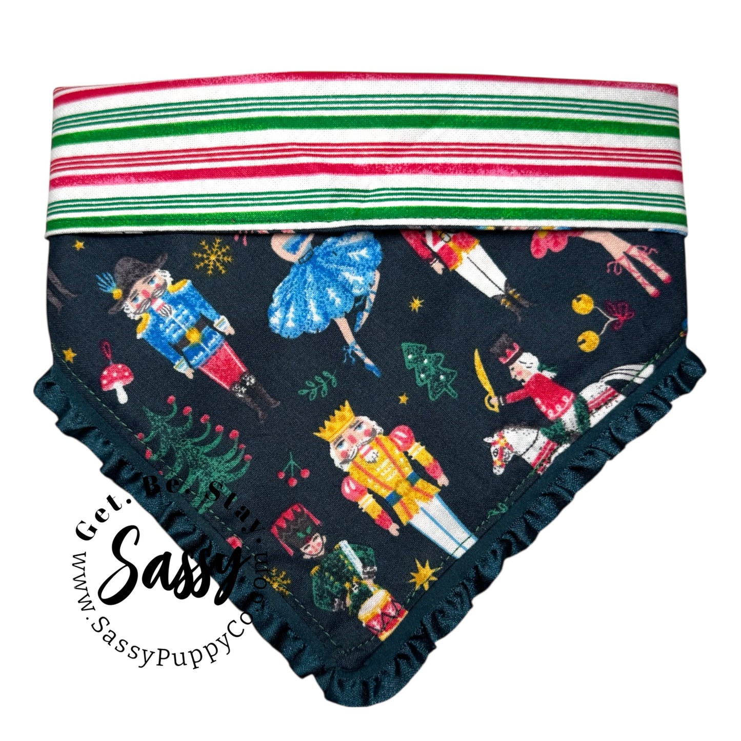 Nutcracker Night Fancy Reversible Snapdana™ – Handmade Winter Edition