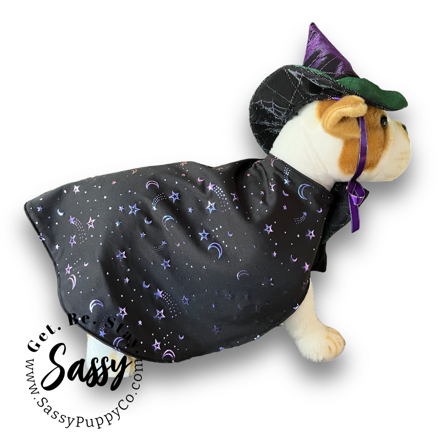 Flashy Witchy Costume for Dogs
