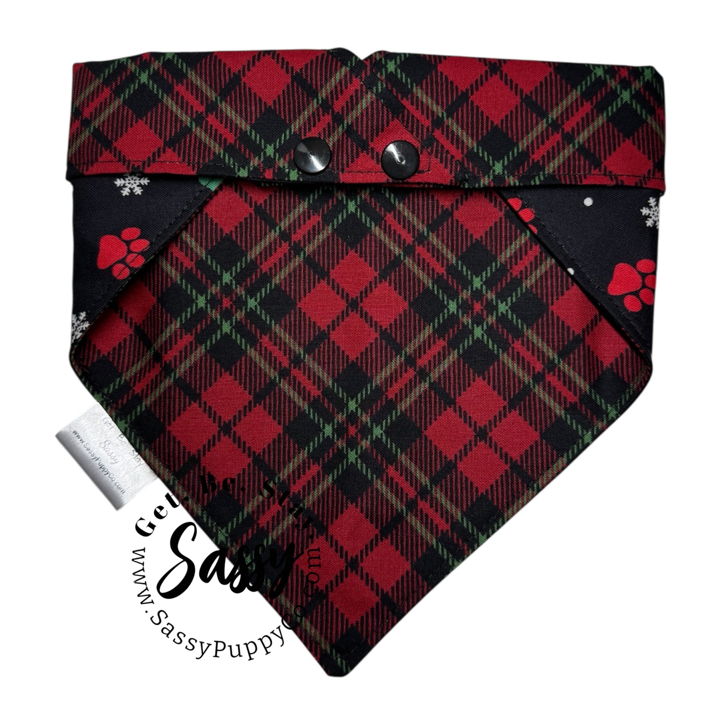Holly Jolly Paws Reversible Snapdana™