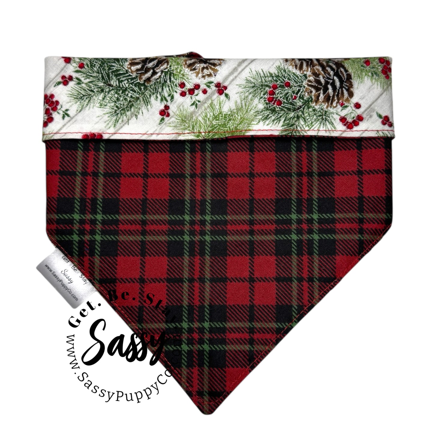 Cabin Pines Reversible Snapdana™ – Handmade Winter Edition