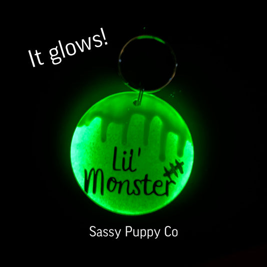 Lil’ Monster Dog Tag
