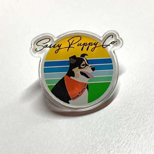 Sassy Puppy Co Pins - for Humans