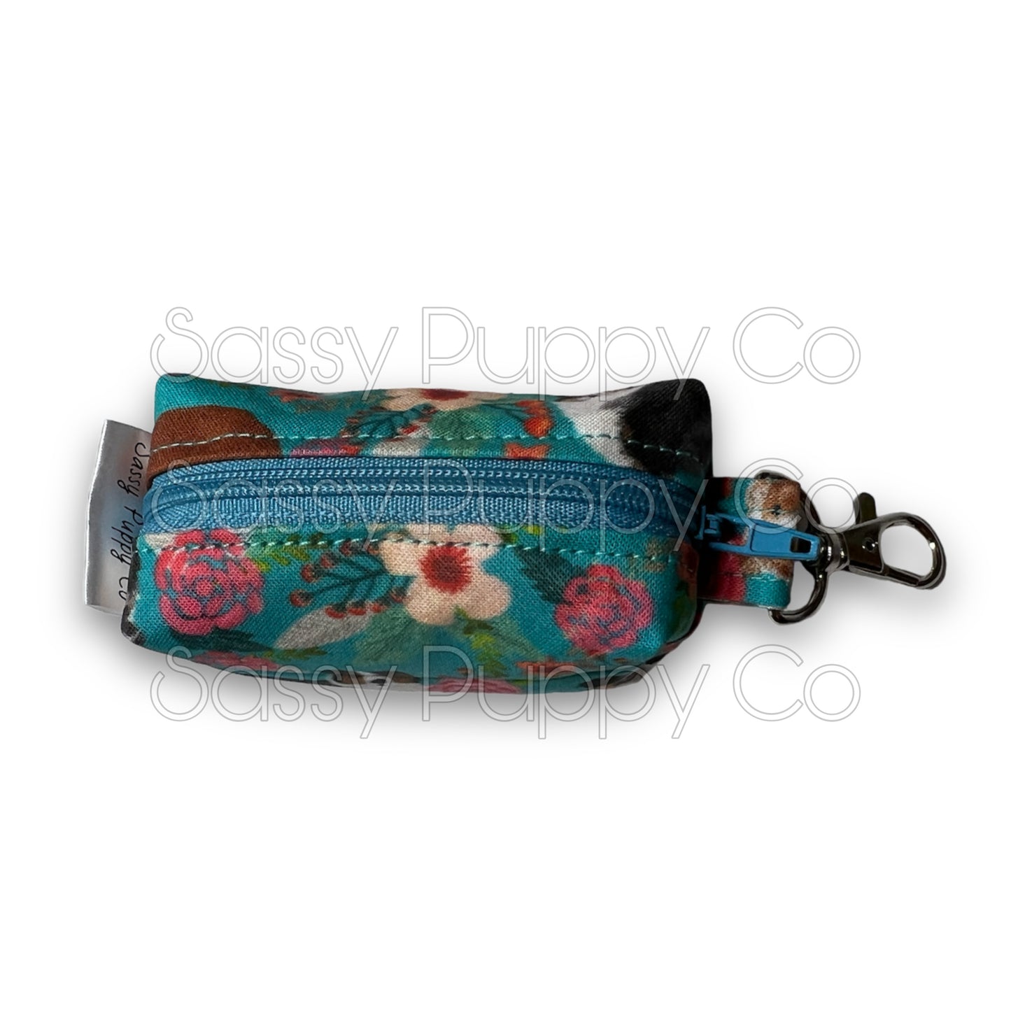 Aussie Floral Themed Poop Bag Holder